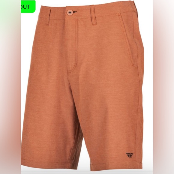 Fly Racing Pilot Shorts RUST - Picture 2 of 2
